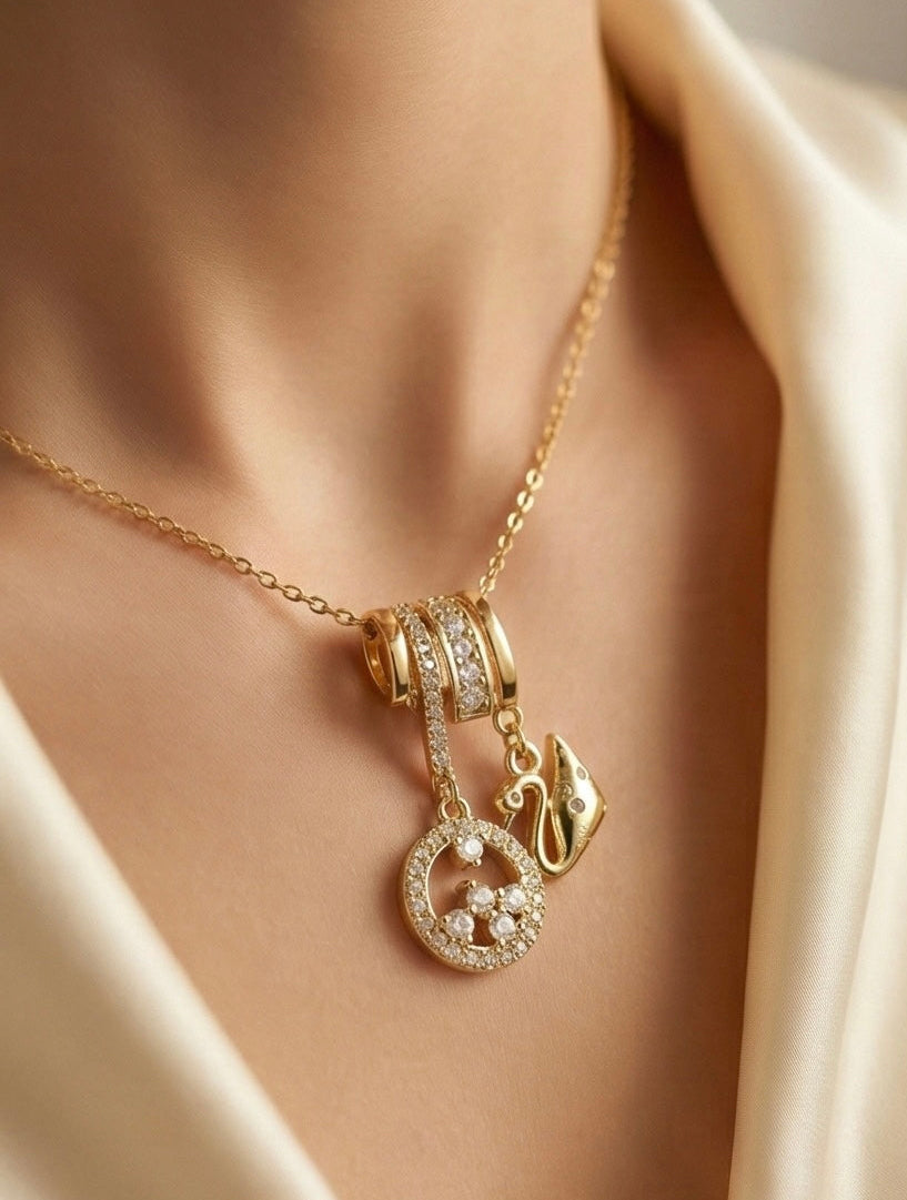 Iconic Symbols Charm Necklace