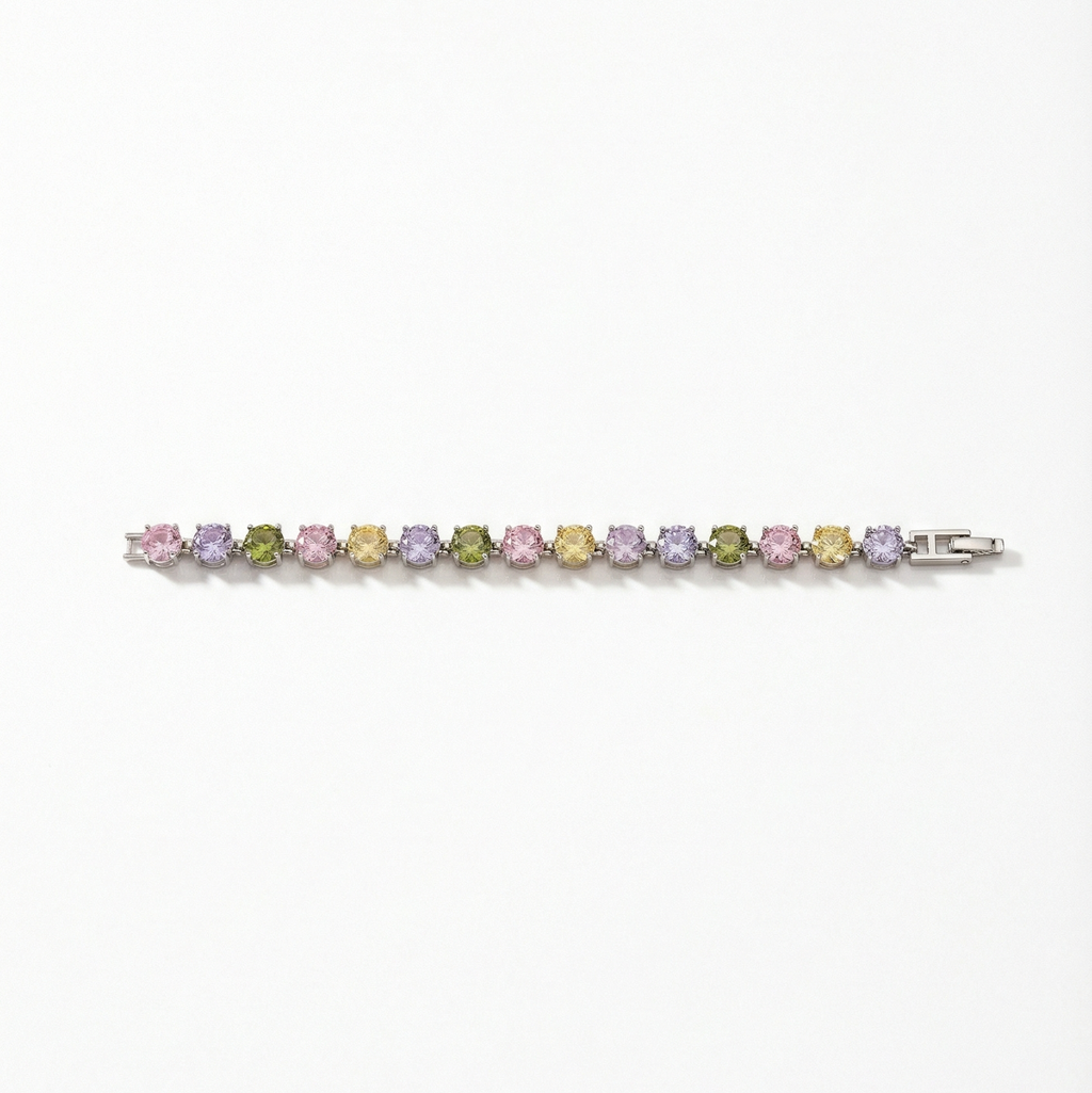 Pastel Tennis Bracelets