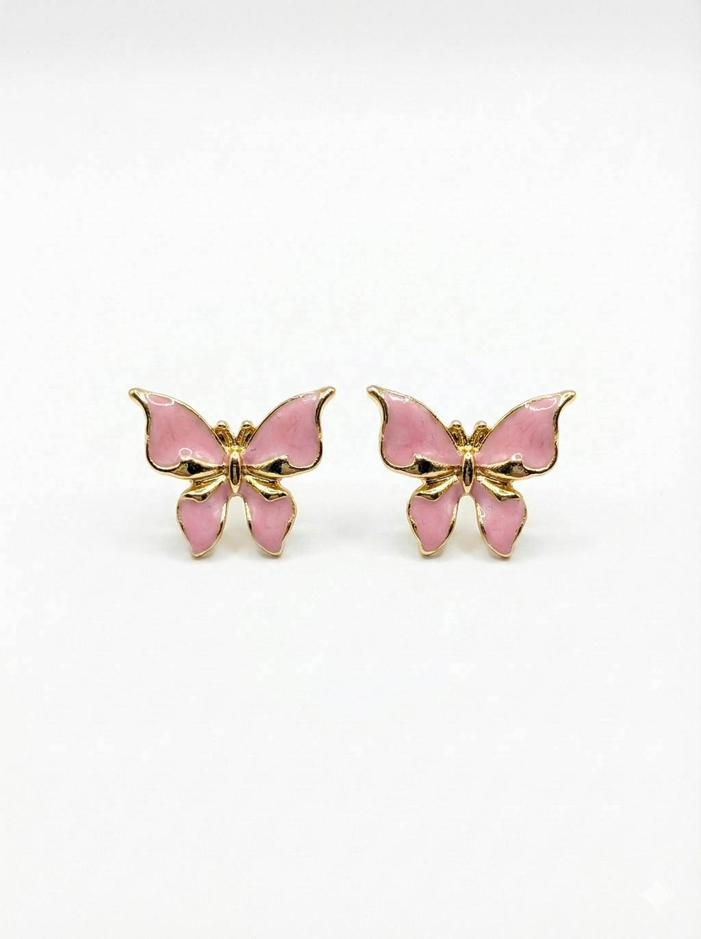 Rose Butterfly Earrings