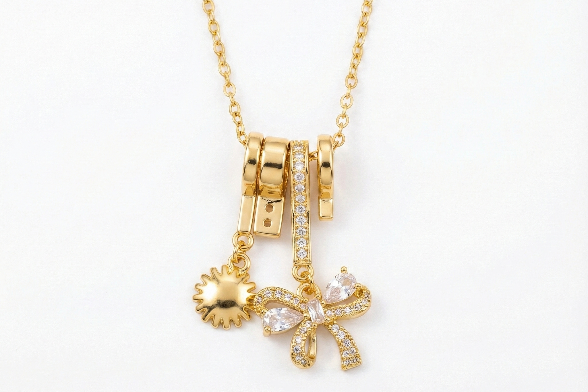 The Golden Bow Necklace
