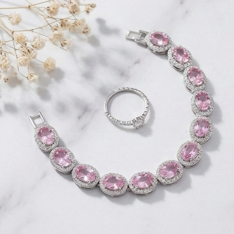 Oval Tennis Bracelets