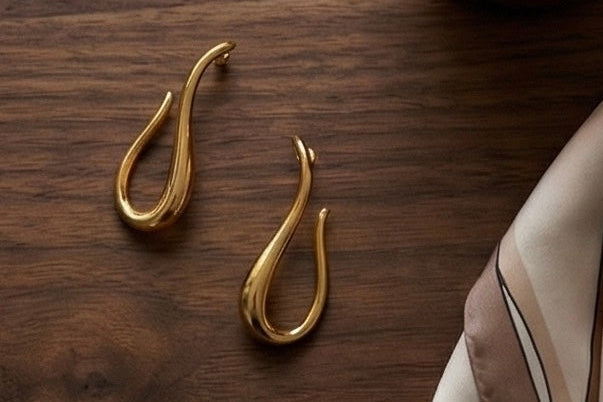 Golden Willow earrings