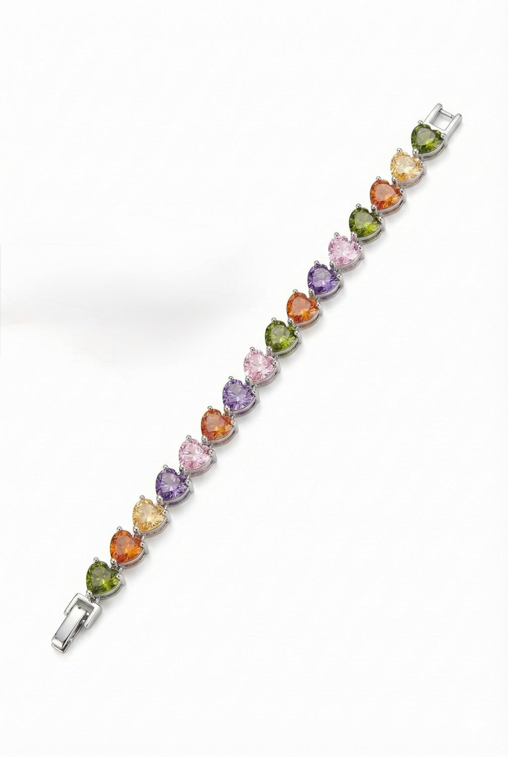 Sweetheart Tennis Bracelet