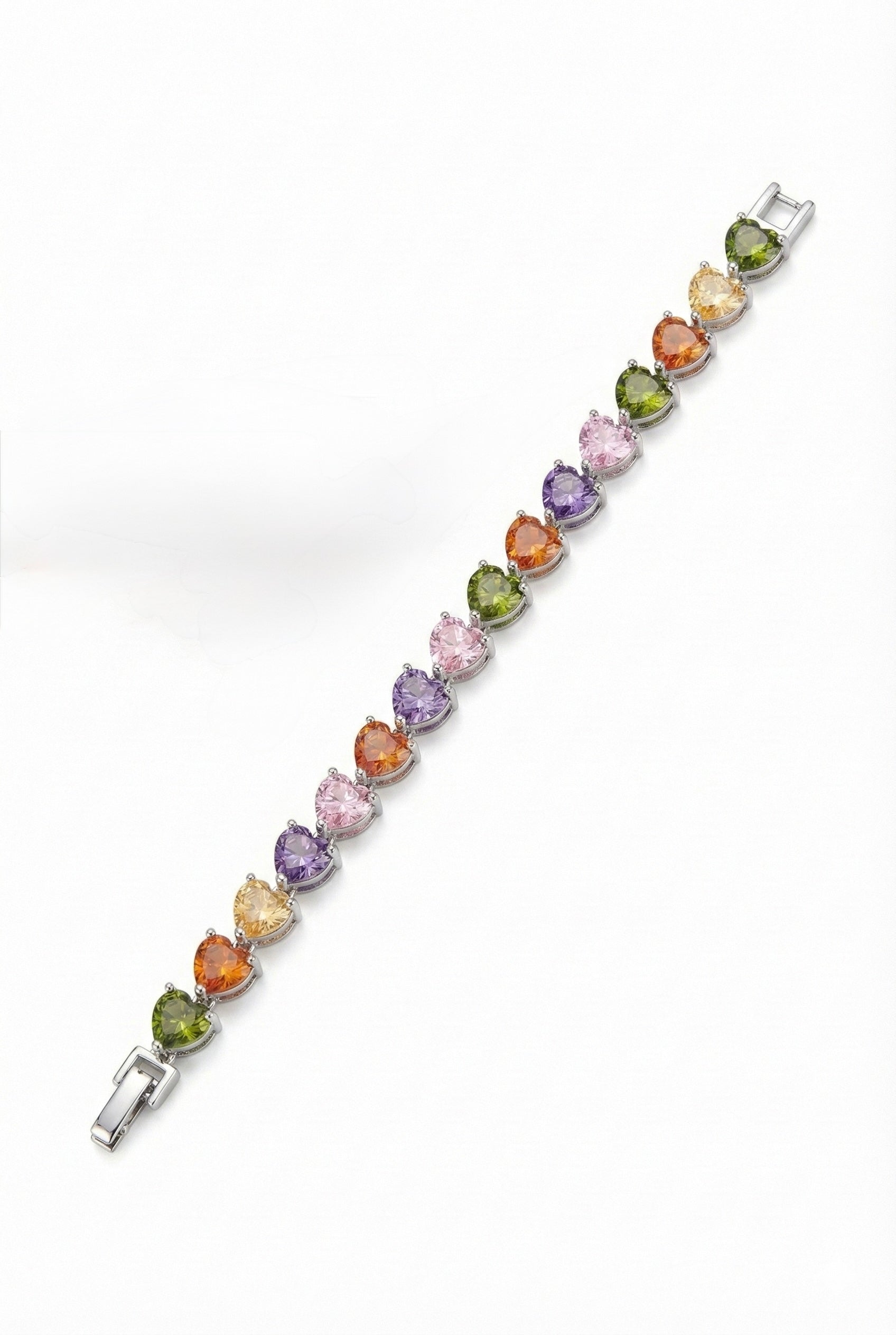 Sweetheart Tennis Bracelet