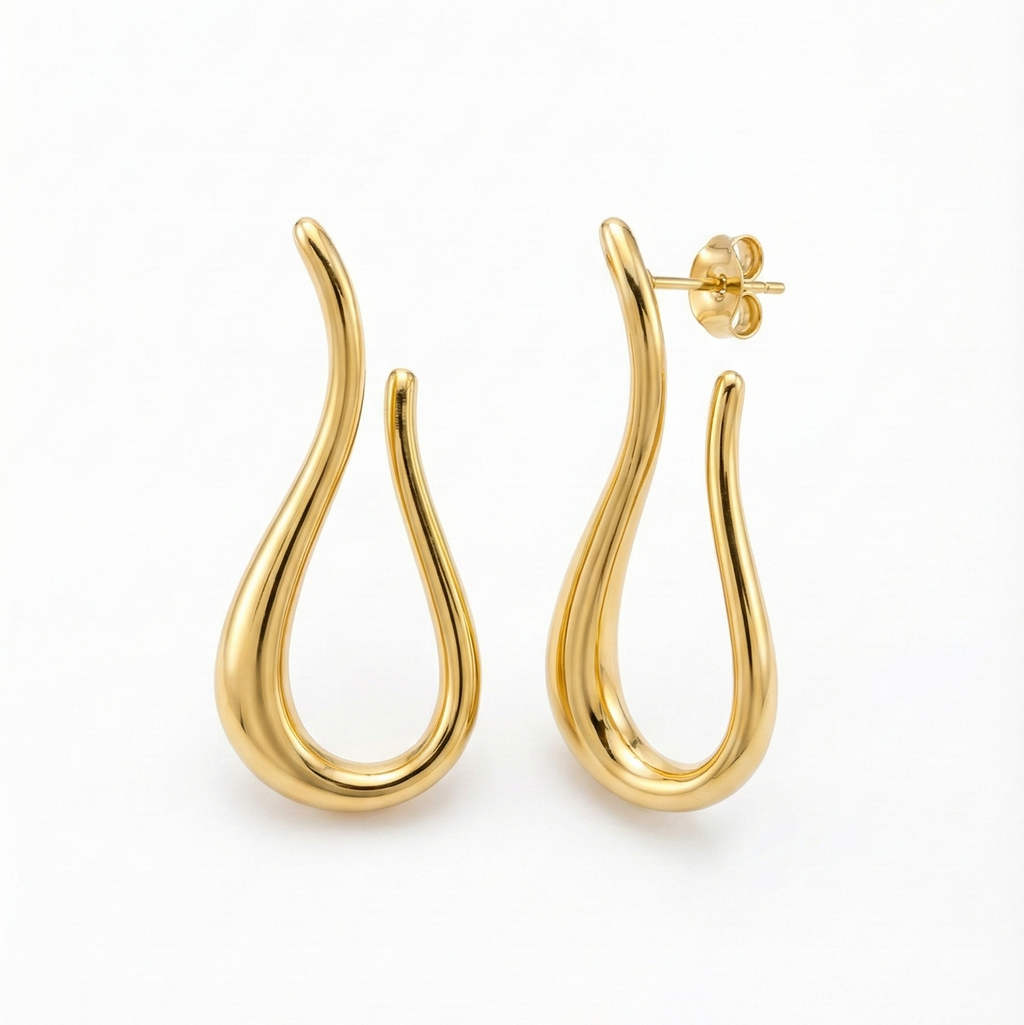 Golden Willow earrings