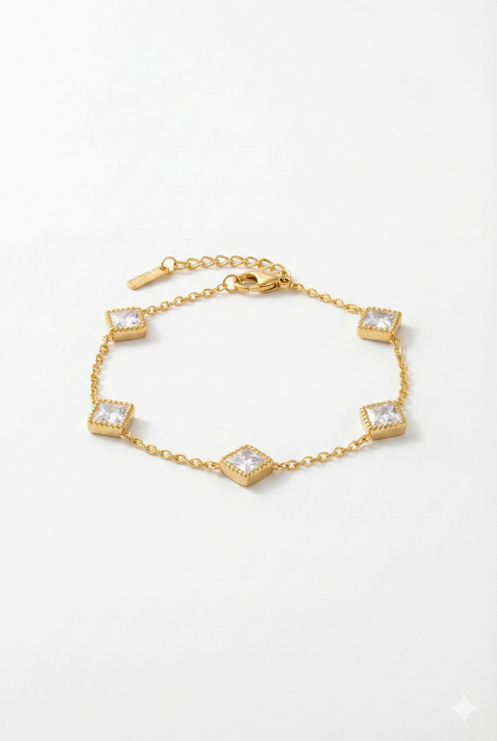 Princess Cut Stones Bracelets