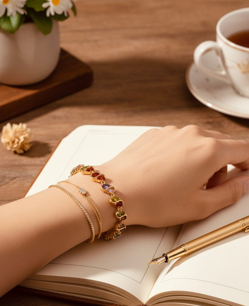 Petal Garland  Bracelet