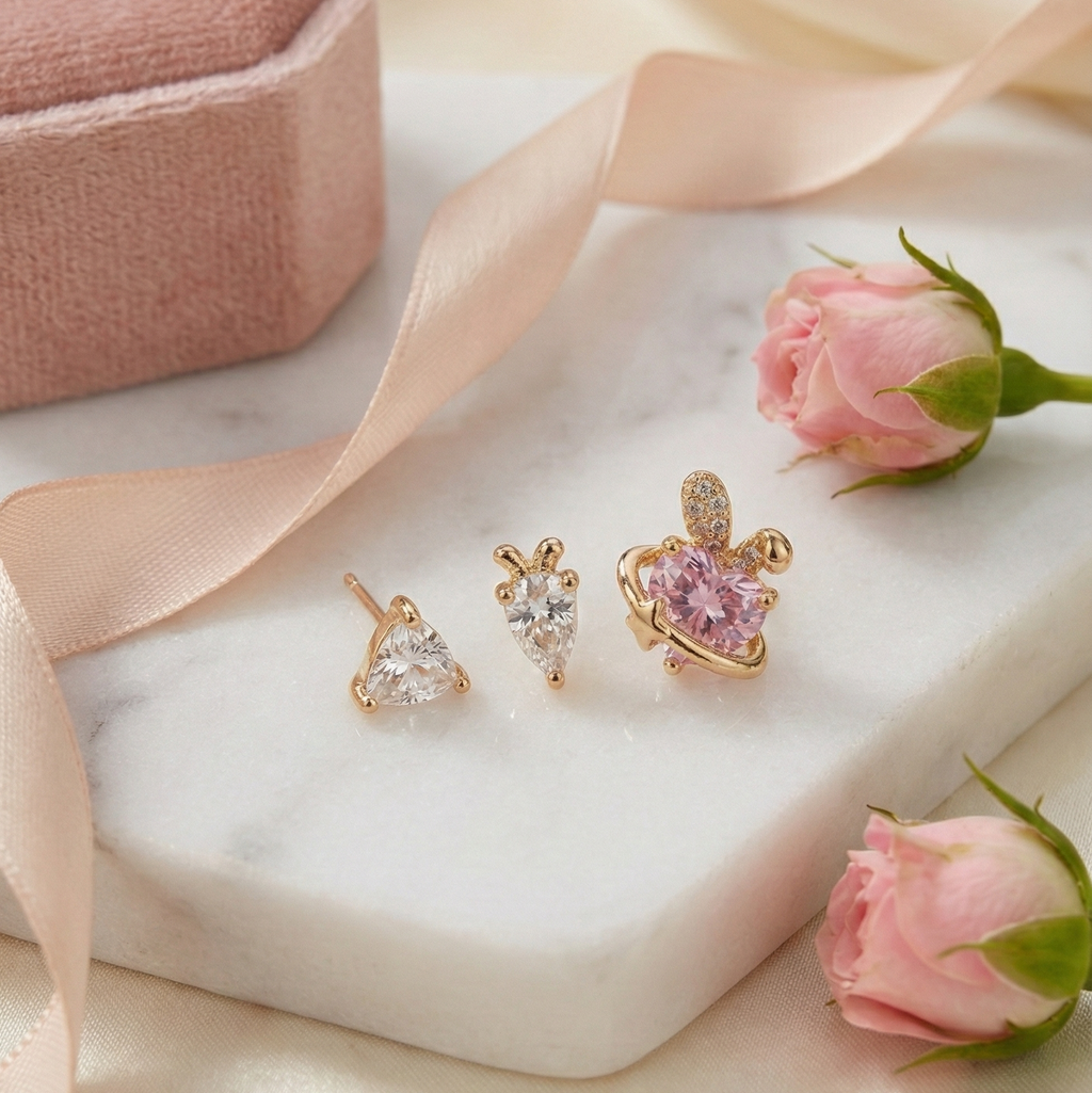 Petite Amour Studs