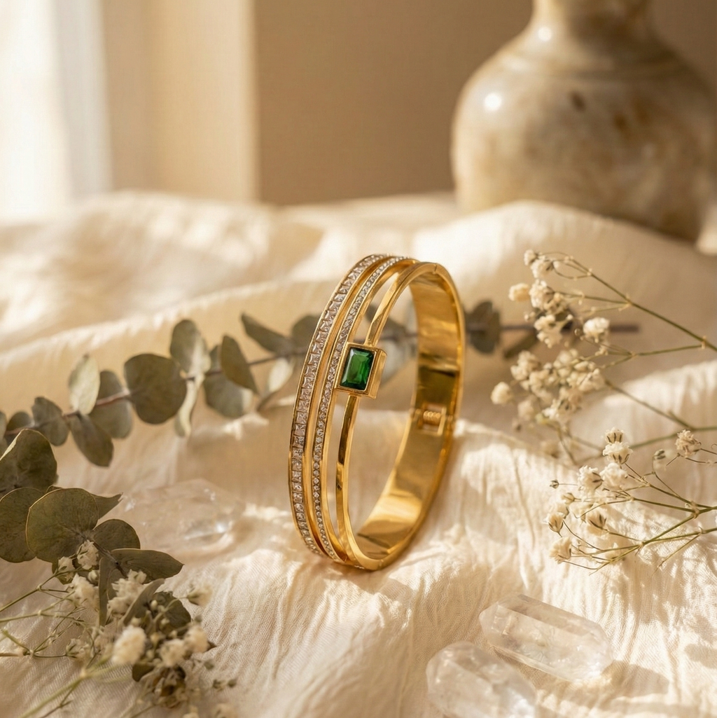 Royal Green Cuff