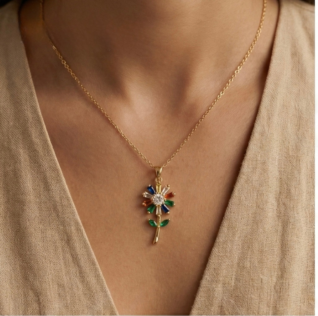 Vivid Flora Pendant
