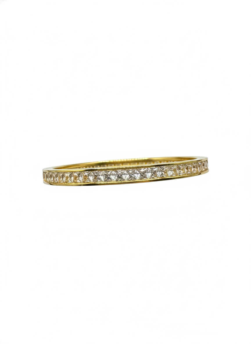 Golden Eternity Bangle