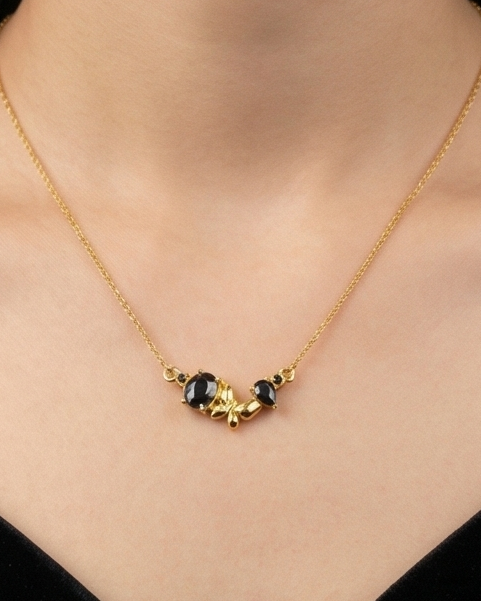 Dark Bloom Pendent