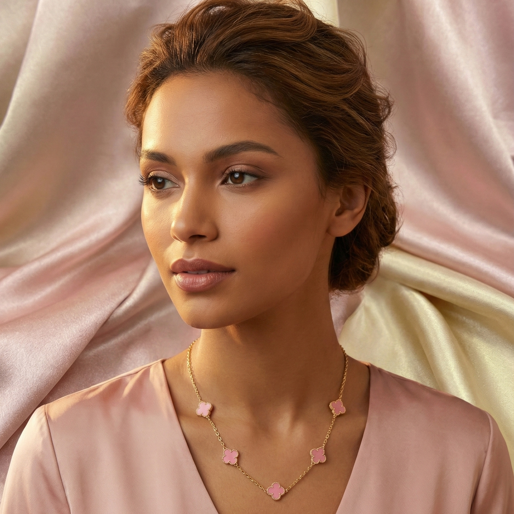 Sweetheart Clover Necklace