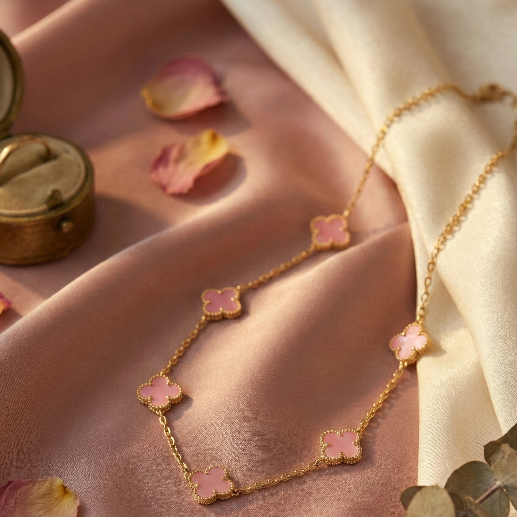 Sweetheart Clover Necklace