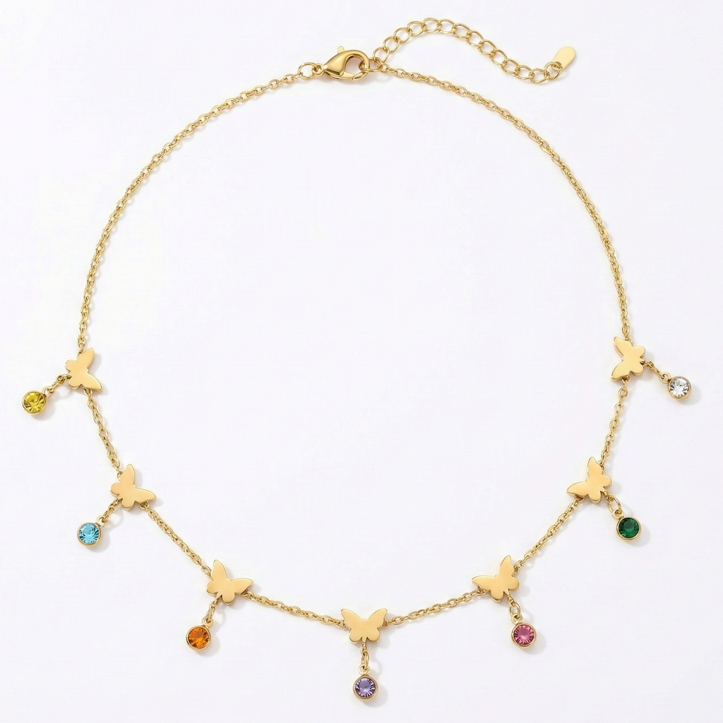 Wildflower Wings Necklace